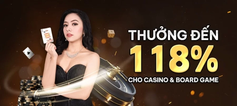 Các nhà cái có nhiều khuyến mãi hấp dẫn khi chơi casino online