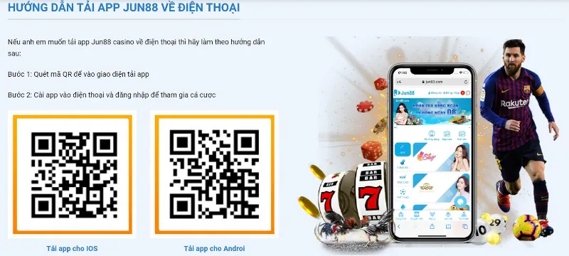 App JUN88 đem đến sự tiện lợi cho người chơi